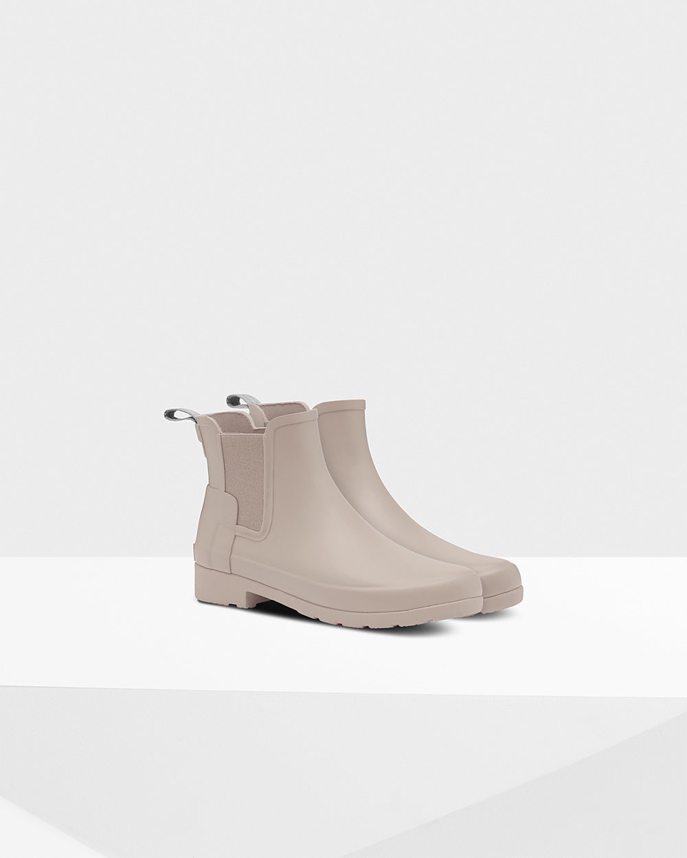 Botas Chelsea Hunter Mujer - Refined Slim Fit - Grises - ECRSJMA-32